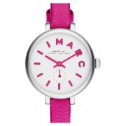 ساعة مارك باي مارك جاكوبس (زهري) MARC BY MARC JACOBS (Sally) Round Leather Strap Watch, 28mm - Pink